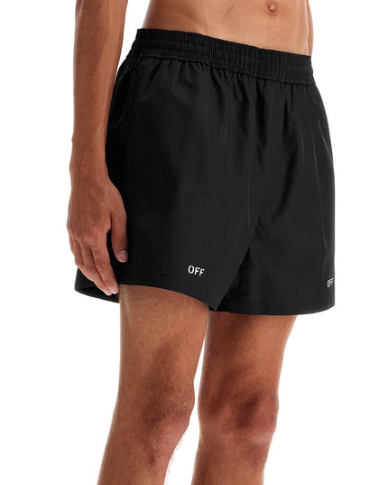 Off White Off-White surfer sea bermuda shorts