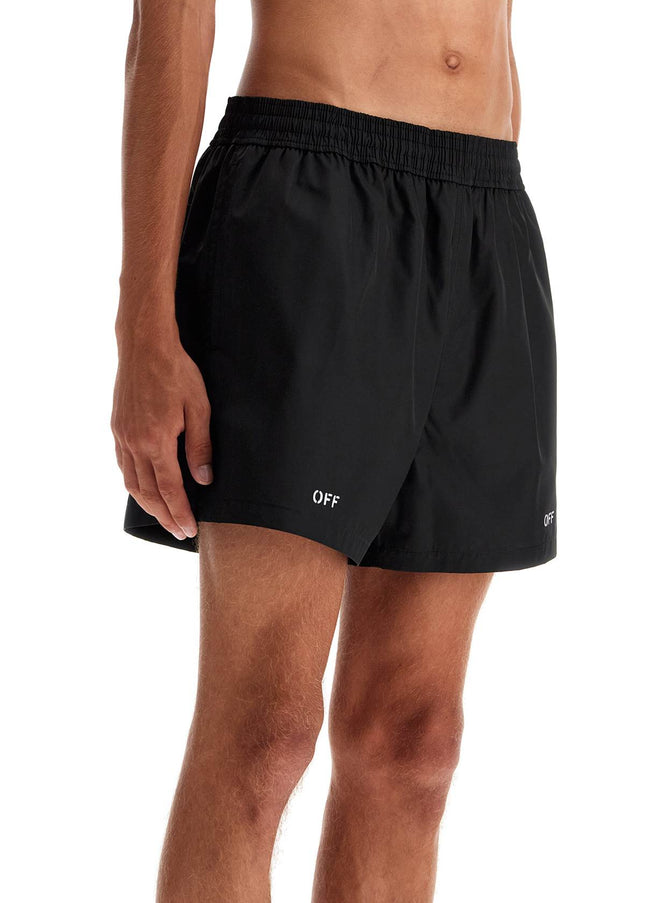 Off White Off-White surfer sea bermuda shorts