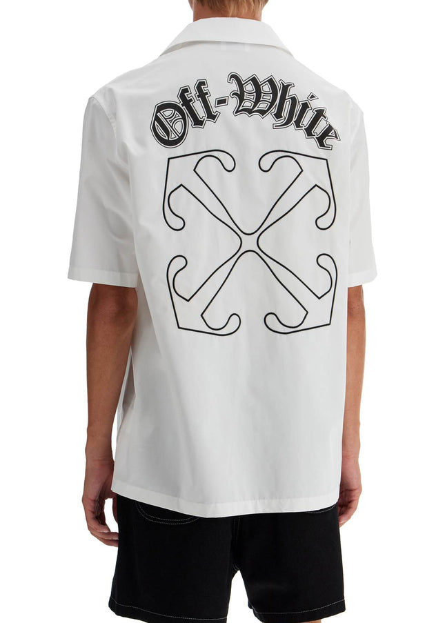 Off-White short-sleeved gothic arrow shirt