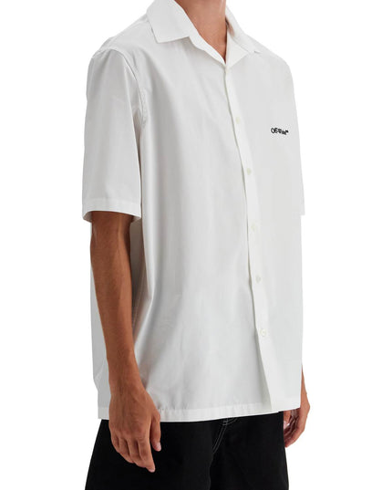 Off White Off-White short-sleeved gothic arrow shirt