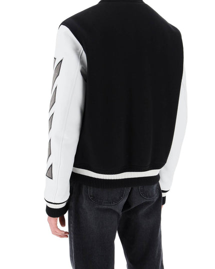 Off-White Lea Varsity Bomber Jacket-OFF-WHITE-48-Urbanheer