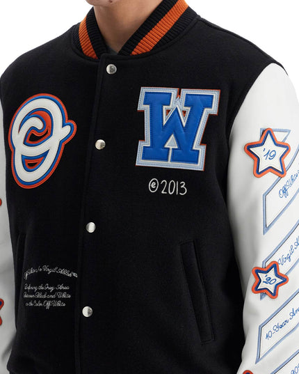 Off-White bomber varsity wizard