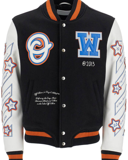 Off-White bomber varsity wizard