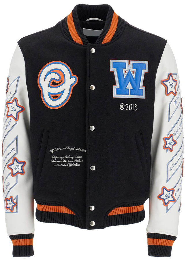 Off-White bomber varsity wizard