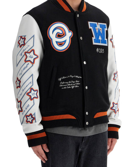 Off-White bomber varsity wizard