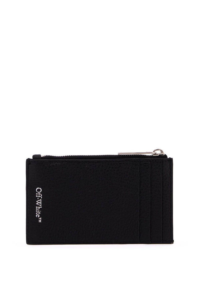 Off White Off-White leather diag card holder