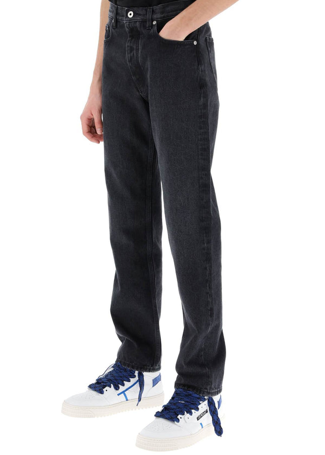 Off-White regular jeans with tapered cut