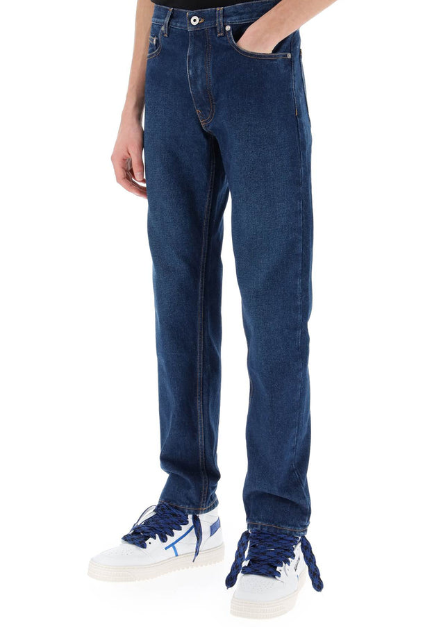 Off-White regular jeans with tapered cut