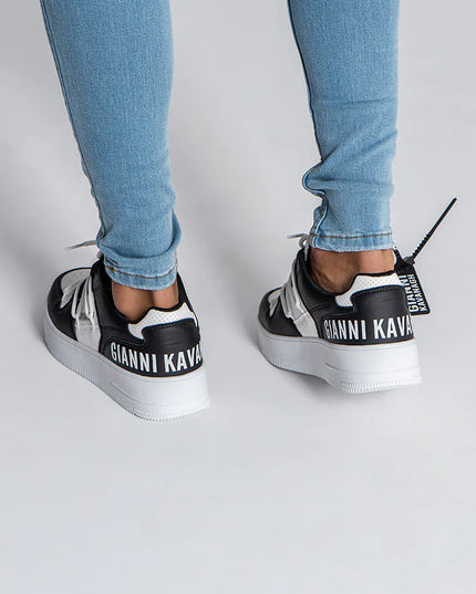 Black Wrapped Sneakers-Sneakers-Gianni Kavanagh-Urbanheer