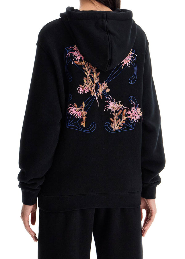 Off-White 'pinkflower arrow hooded sweat