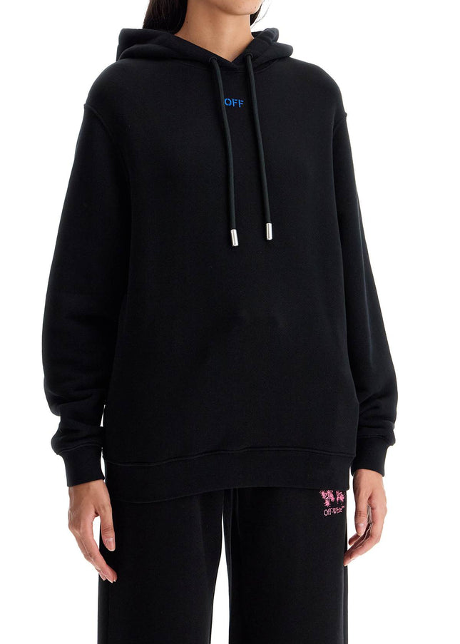 Off-White 'pinkflower arrow hooded sweat