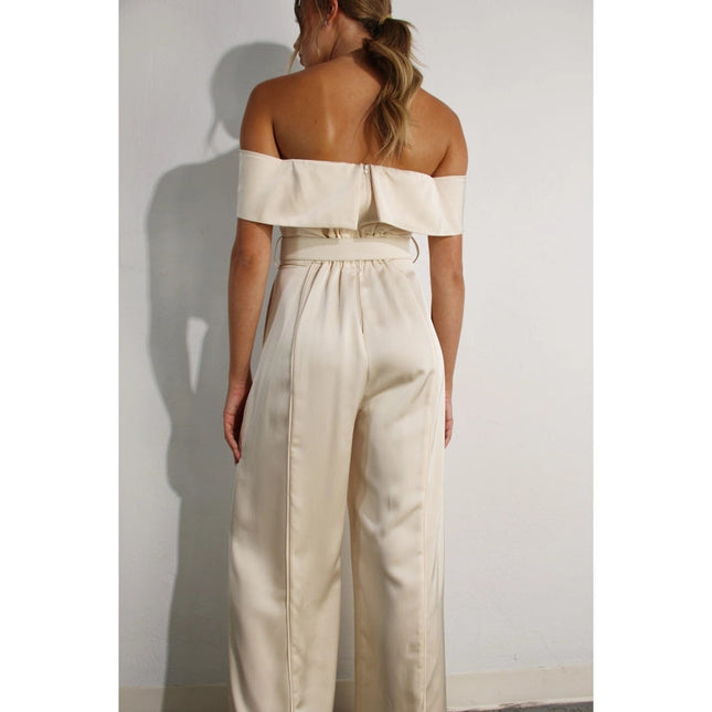 Off Shoulder Jumpsuit