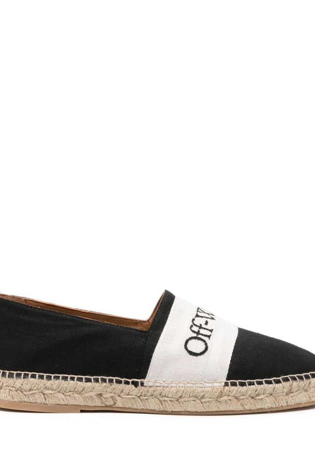 Off White Flat shoes Black