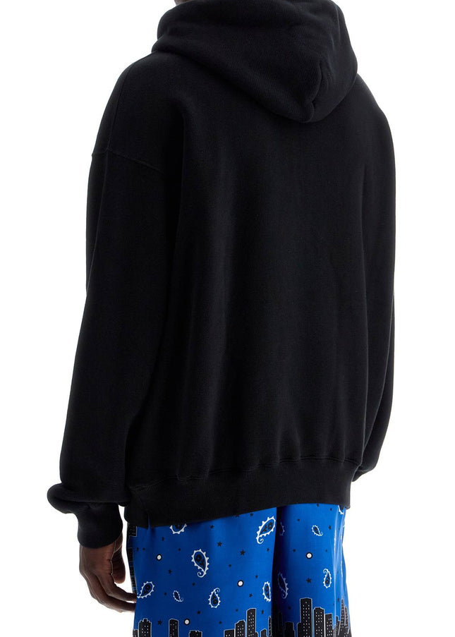 Off White Off-White hooded sweatshirt with off print