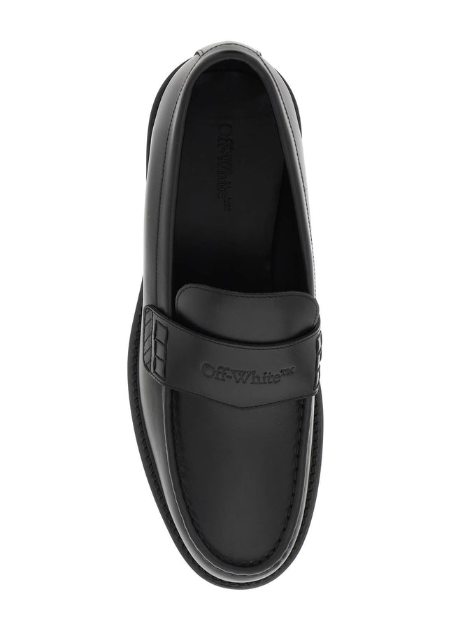 Off White Off-White leather loafers for