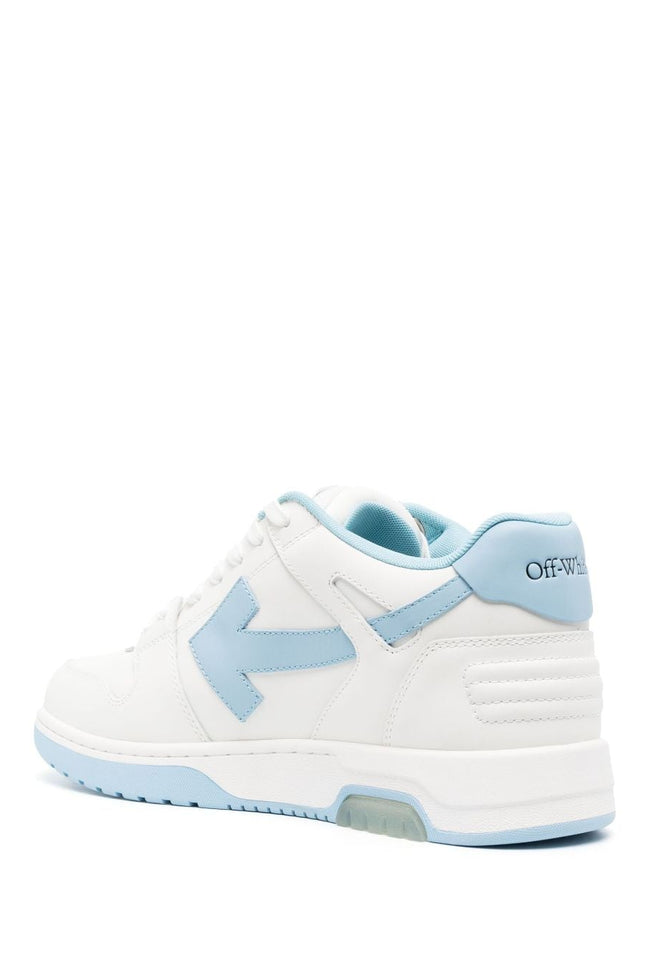 Off White Sneakers Clear Blue