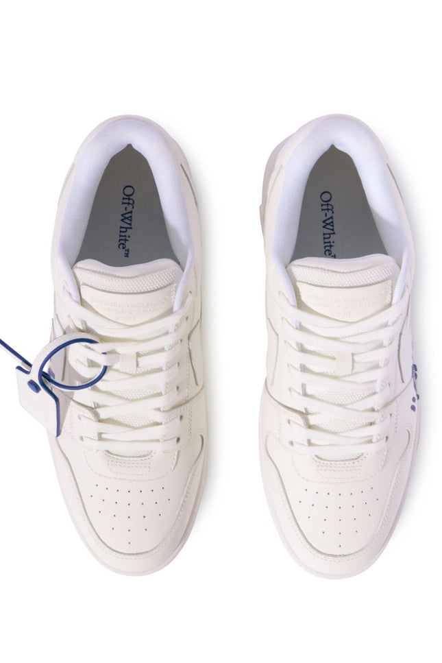 Off White Sneakers Clear Blue