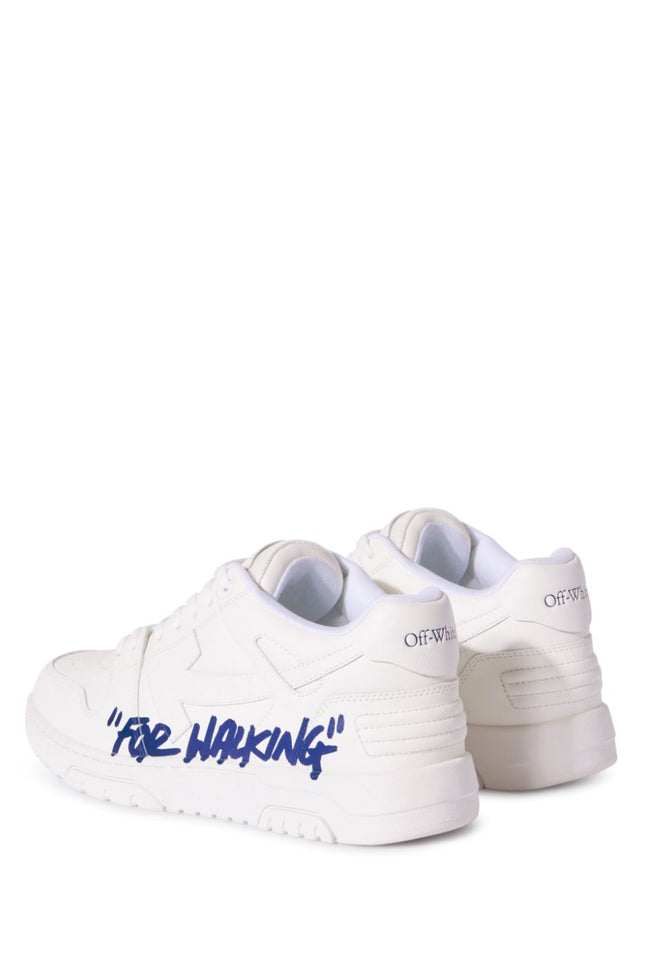 Off White Sneakers Clear Blue