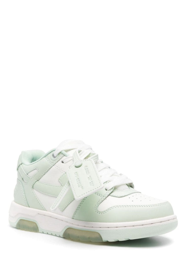 Off White Sneakers Green