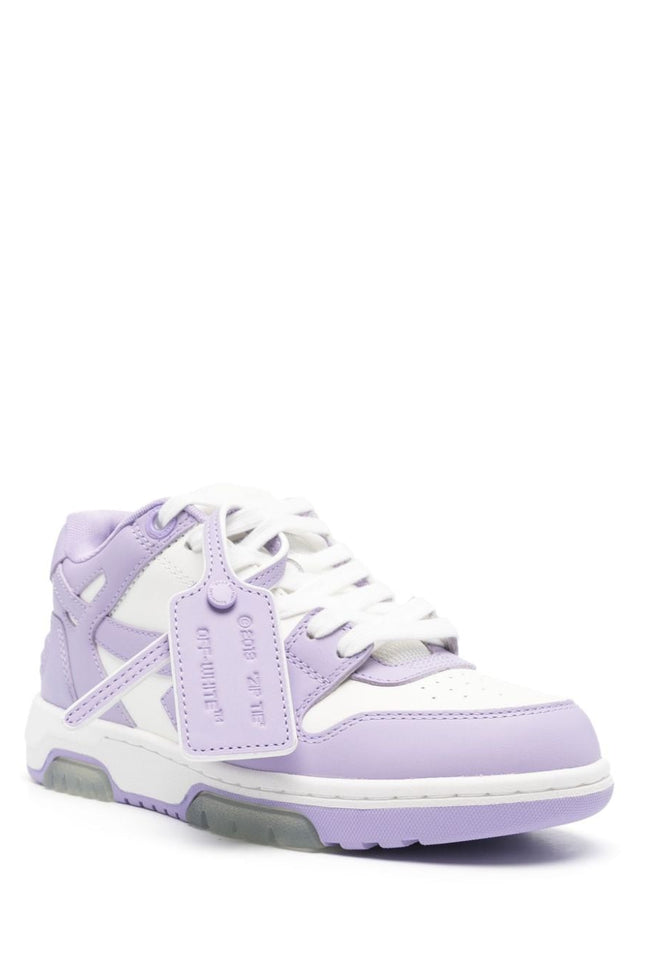 Off White Sneakers Lilac