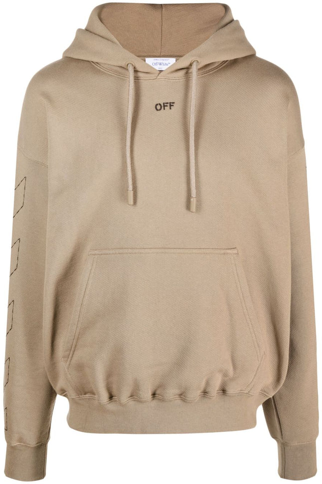 Off White Sweaters Beige