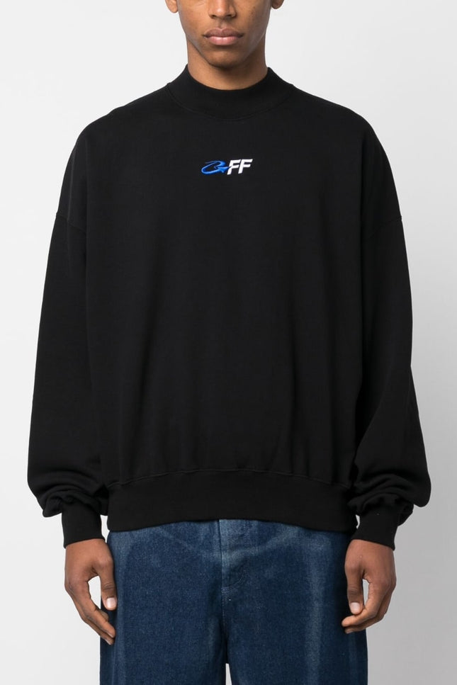 Off White Sweaters Black