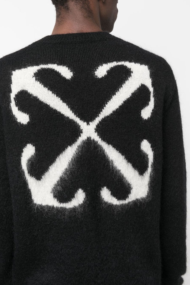 Off White Sweaters Black