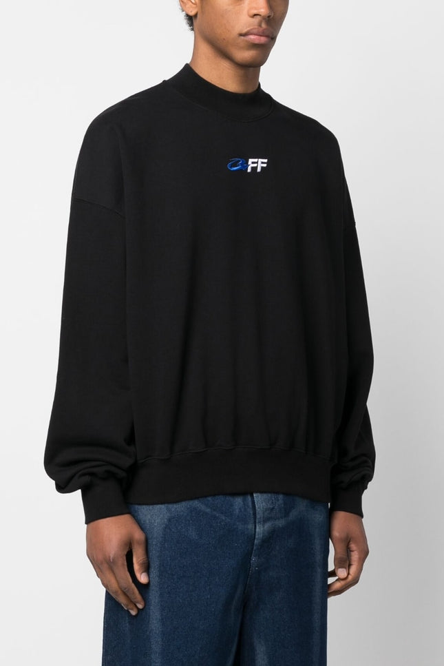 Off White Sweaters Black