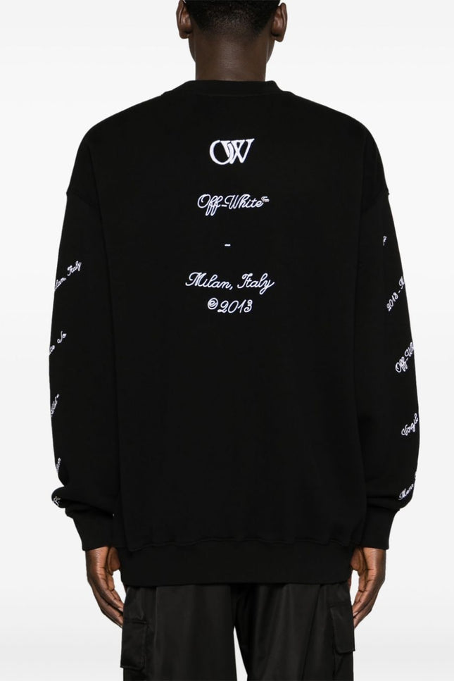 Off White Sweaters Black