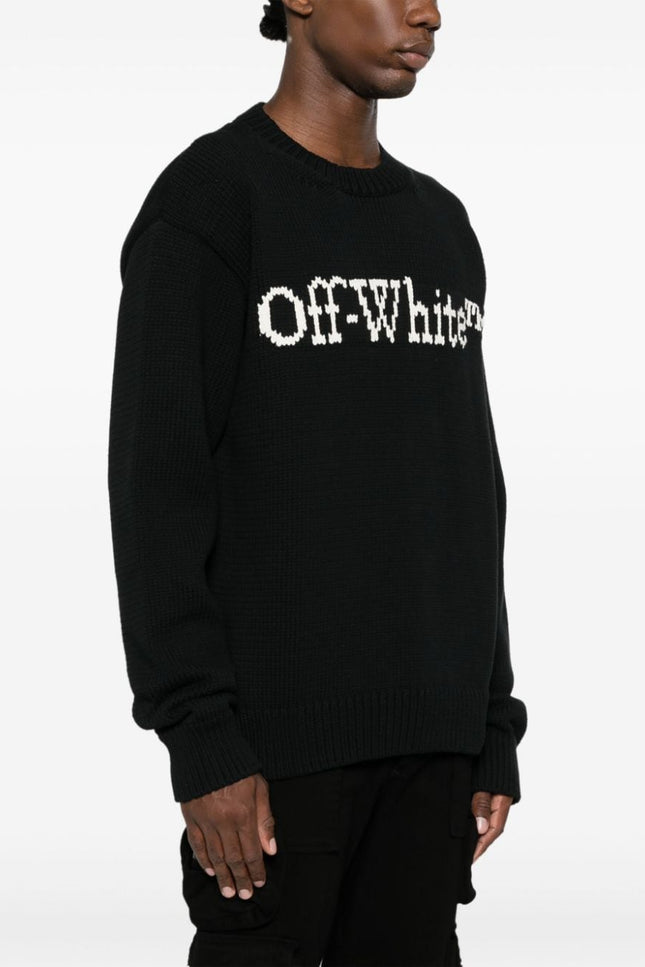 Off White Sweaters Black