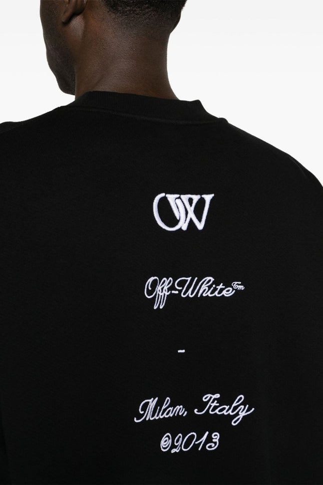 Off White Sweaters Black