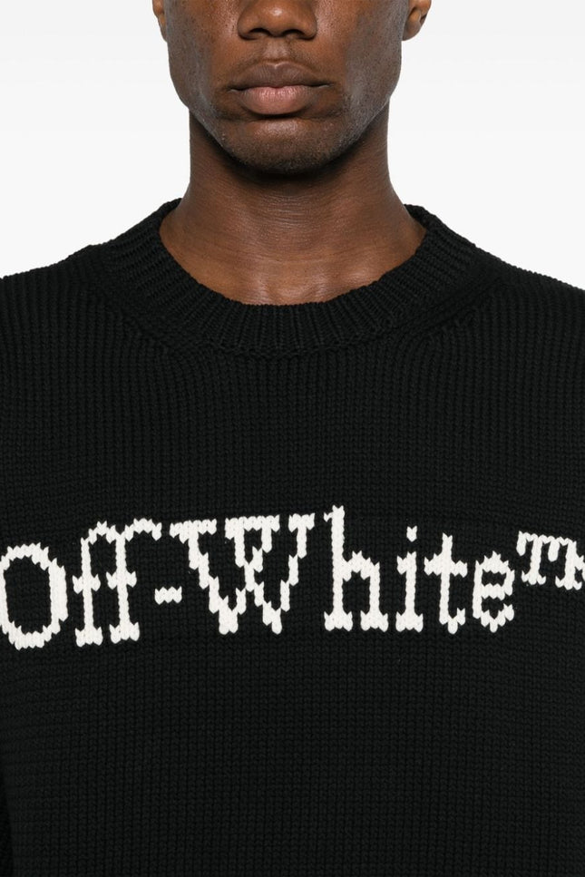 Off White Sweaters Black