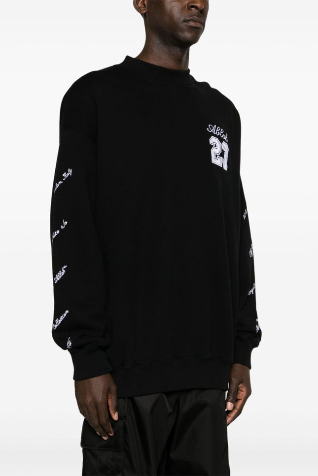 Off White Sweaters Black