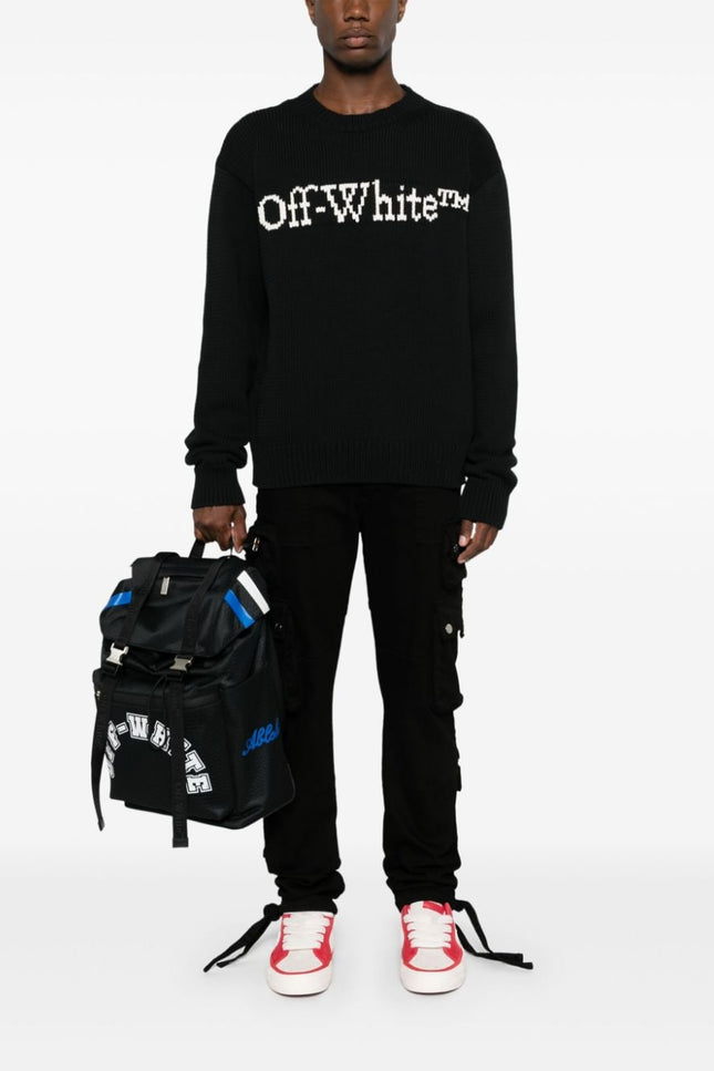 Off White Sweaters Black