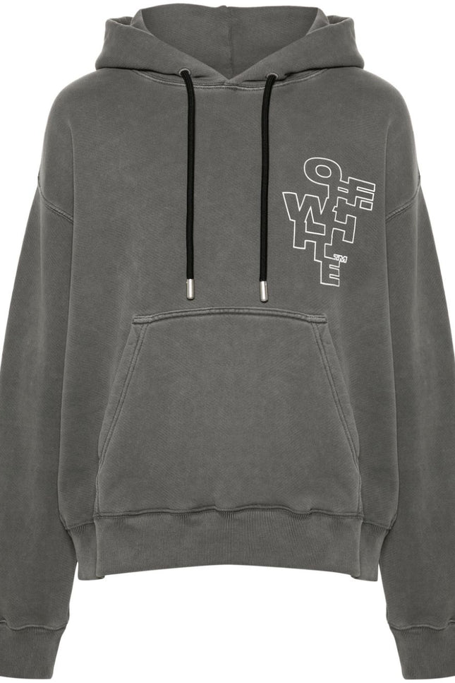 Off White Sweaters Grey