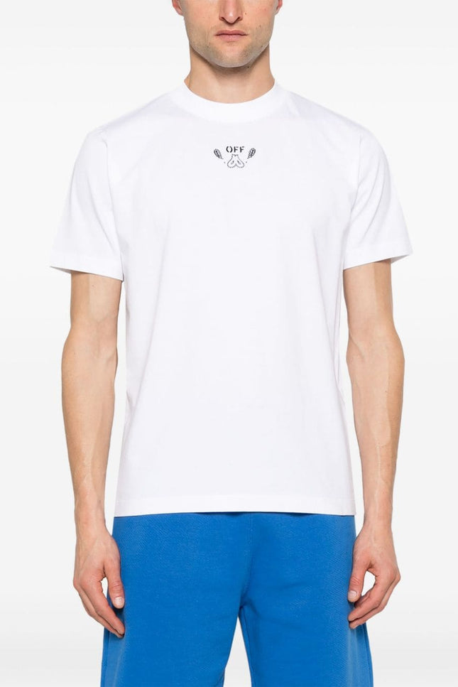 Off White T-Shirts And Polos White