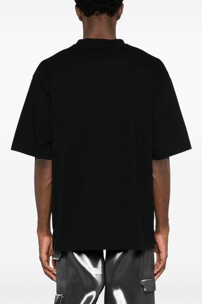 Off White T-shirts and Polos Black