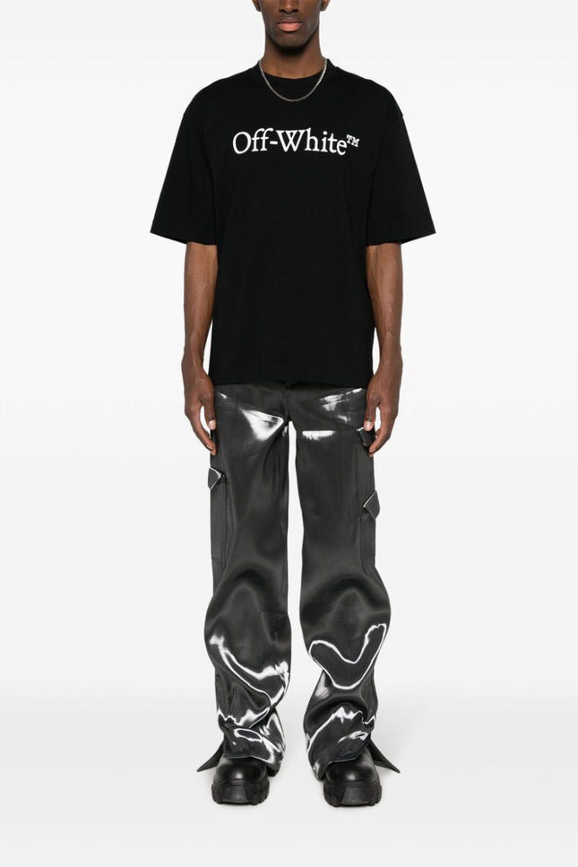 Off White T-shirts and Polos Black