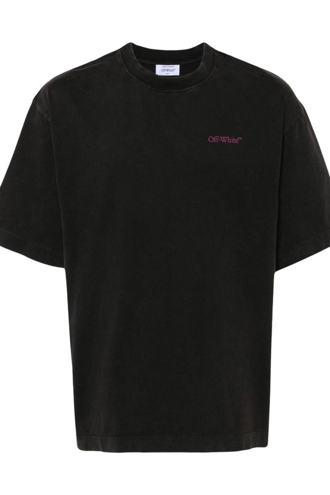 Off White T-shirts and Polos Black