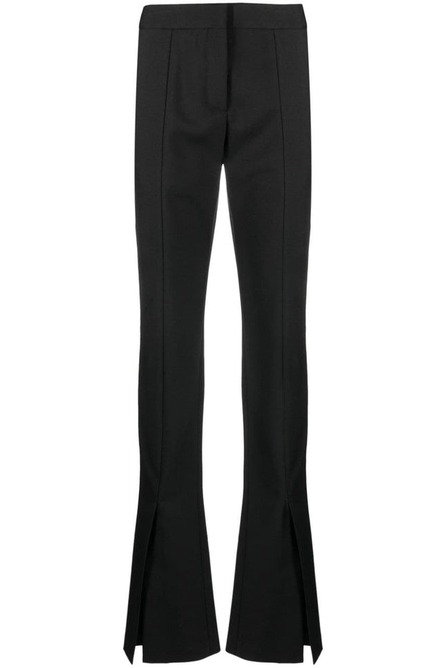 Off White Trousers Black