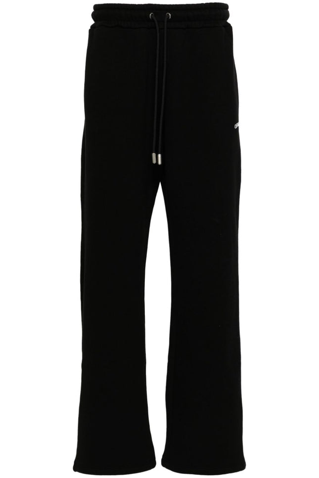 Off White Trousers Black