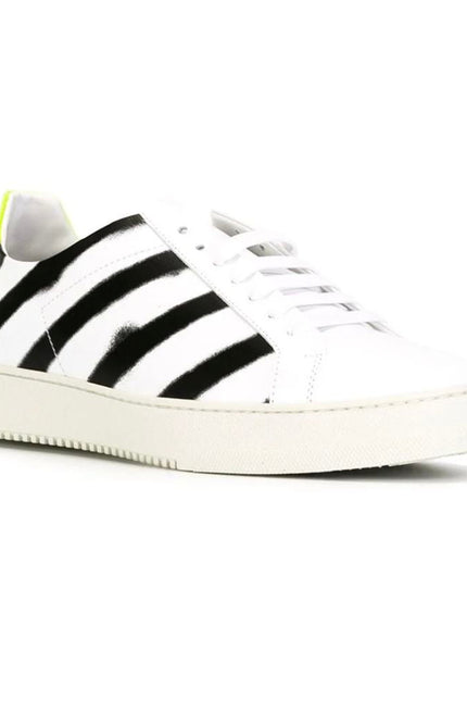 Off-White White Leather Women Sneaker