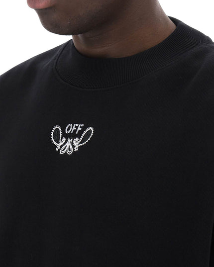 Off-White "arrow bandana crewneck sweat