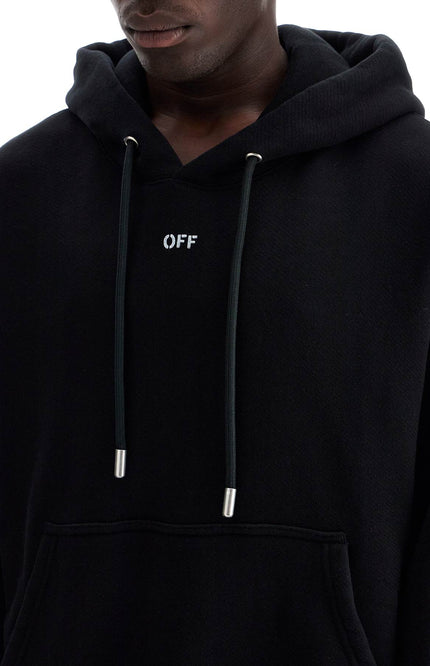 Off-White hooded sweatshirt with off print