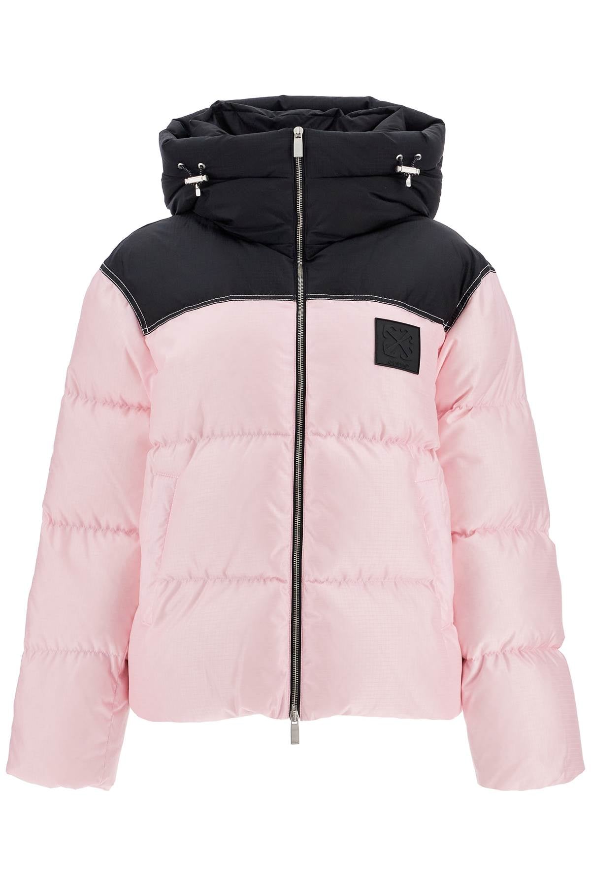 Off-White oversized down jacket with