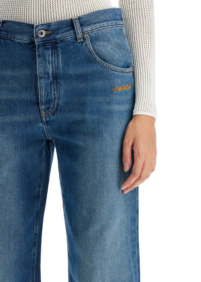 Off-White wide leg jeans