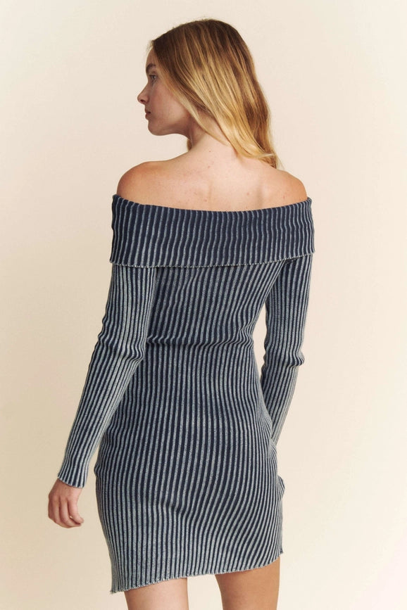 Offshoulder Sweater Dress