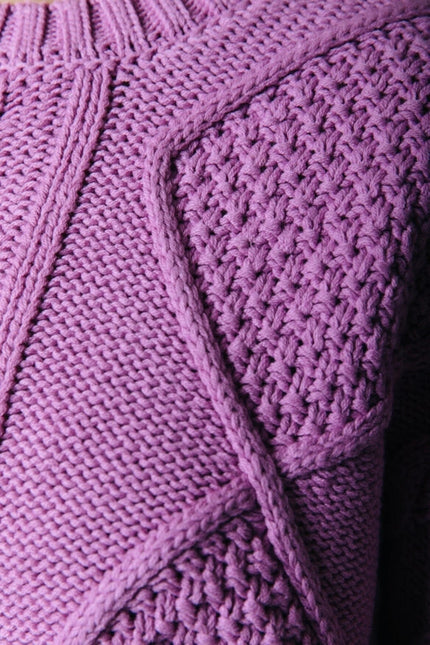 Olivia Knit | Violet Pink