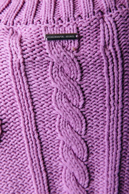 Olivia Knit | Violet Pink