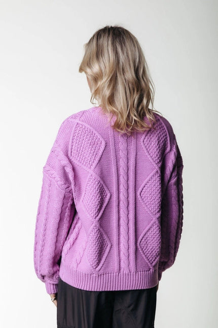 Olivia Knit | Violet Pink